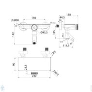 !  Iddis SHELFY   SHEBLBTi02WA Push Control,  ,  