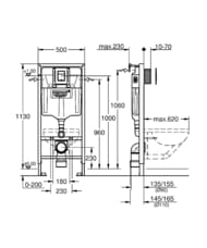 Grohe Rapid SL Solido     31    Skate  38811000