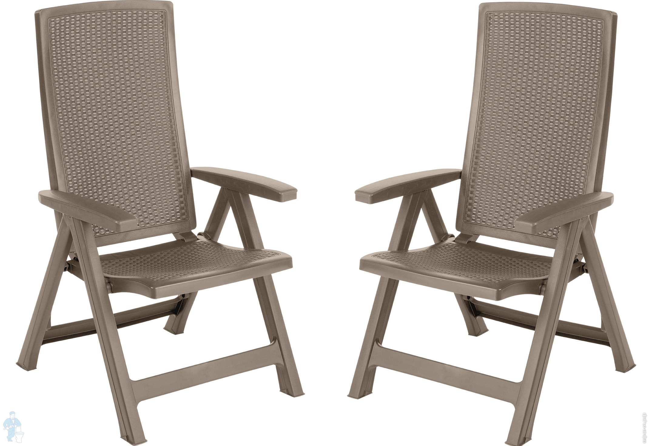 keter reclining garden chairs