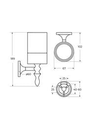     ART&MAX Bohemia :  AM-E-4268-Br