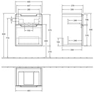    Villeroy & Boch Subway 2.0 (485380590) , 2 , soft grey A90700VK