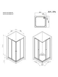   AM.PM Sunny 1900800800,  /  W87G-403-8080-MT