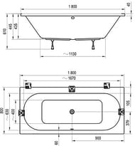   RAVAK CITY 180x80 