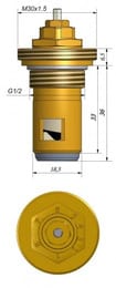 SCHLOSSER   1/2", Kv 0,04-0,41, Kvs 0,92 .603000006