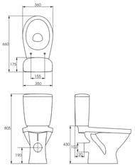  Cersanit TRENTO (635354805)    KO-TR011-3/6-PL