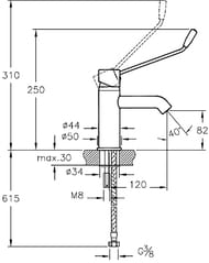   Vitra AquaMed   ,  A42312WSA