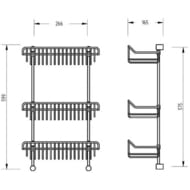 Migliore Complementi -   40x15x60   ML.COM-50.703.DO