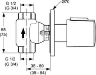 Ideal Standard CERATHERM 100   A4656AA  