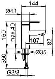    Keuco Plan blue 82 , , . ,. finish 53902 17010