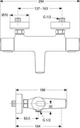   / Ideal Standard CERATHERM 100 ,  , :  A4623AA