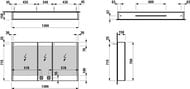   LAUFEN Frame25 408754 (1300750150)  ,  