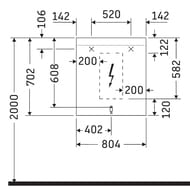  Duravit Light and mirror 80070035    , , ,  LM7856D000