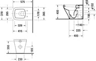   DURAVIT DuraStyle 370570400  ,   2150090000