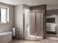   BelBagno DUE-RH-2-120/80-C-Cr (1200x800x1900)  / 