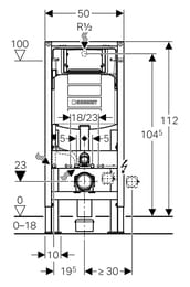 GEBERIT Duofix UP320 Sigma     111.380.00.5