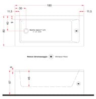  Gruppo Treesse Dream 180 V8381 1800x800x670 CrystalTech, , , 