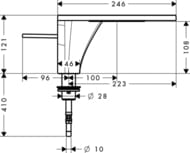  Axor Massaud 18010   ,  121 , -, 