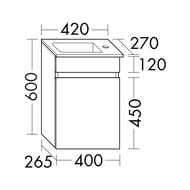    Burgbad Lin20 420600270 , , 1 ,   SGIE042LF5351