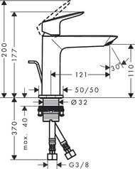  Hansgrohe Logis 71251000  , 110 Fine,  , 