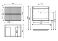    SANCOS Snob R (590x445x500) ,  ,   SNR60CE