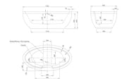   Knief Oval (1800x950x625) ,  0100-080