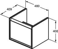   Ideal Standard CONNECT AIR 480400409 1 ,      E0844VY