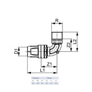  TECElogo 90*> 16  1/2"  ,  8610302