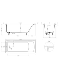   Salini Cascata kit 1700700600  , S-Sense,  104813G