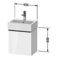    Duravit D-Neo 434440322 , 1 ,   DE4217L04220000