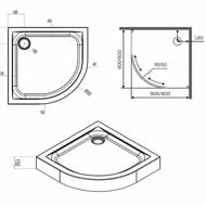   AM.PM X-Joy Twin Slide (8080)   W88T-205-080W64