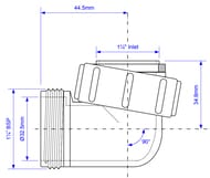  McAlpine  90 . 1.1/4"1.1/4" S4U