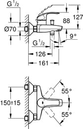  Grohe EuroSmart 33300002  ,  , 