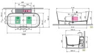  Novellini Ship 1500900 , , / click-clack SHI1150702CP-UU