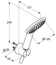   KLUDI FRESHLINE 1S  1 , , ,  6785005-00