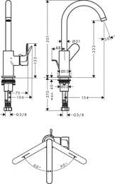    Hansgrohe Rebris S 72536670   ,  , . 