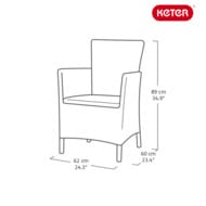   KETER ROSARIO BALCONY SET (62x6089), 2 +, , -