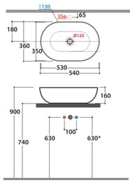  Globo T-EDGE (540360160) ,    ,  B6O54BI