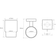   Bemeta Beta 70x95x105, :  132110012