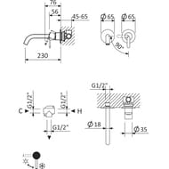    CEZARES LEAF-BLI2-L-NOP ,  2 ,  