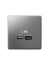  Systeme Electric ARTGALLERY USB A + -C 45, .. QC, PD, , GAL000929