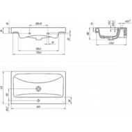  Aquanet Moduo 80 (Cersanit) 800450 , ,  246880