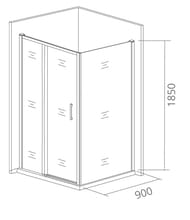    GOOD DOOR BAS NEO SP-90-C-CH 9001850  ,  