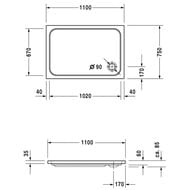   Duravit D-Code 1100750 720097000000000