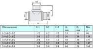  VALTEC 3/4"1/2"3/4" , ., VTr.133.RN.050405