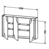 - Duravit Ketho 1200750180  , 4 ,  . KT753304343