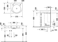   DURAVIT ARCHITEC 575520150 .     0443580000