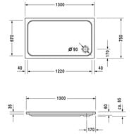   Duravit D-Code 1300750 720098000000000