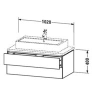      Duravit L-Cube 1020400547 2 ,   LC581902222