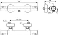 Ideal Standard CERATHERM T50    A7214AA , 