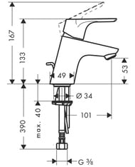    Hansgrohe Focus , . 53,  ,  31730000